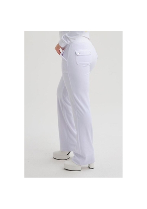 Juicy Couture White Polyester Casual Pants - S