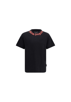 Palm Angels Black Cotton T-Shirt - L