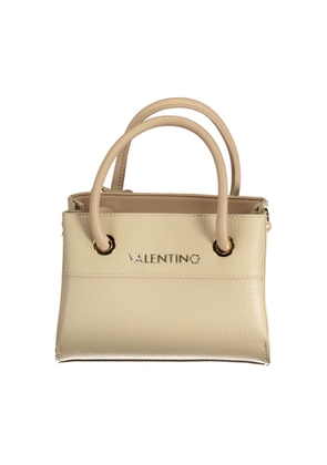 Mario Valentino Beige Polyurethane Women Handbag