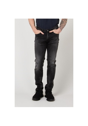 Gas Black Cotton Slim Fit Jeans - W29