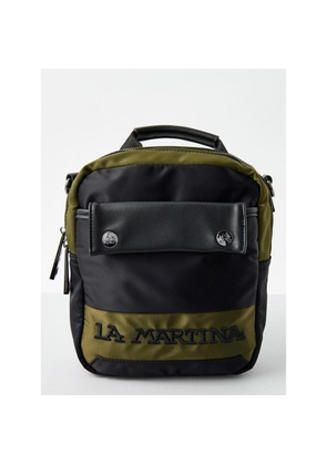 La Martina Bicolor Nylon Crossbody Bag