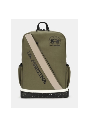 La Martina Bicolor Canvas Backpack