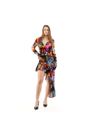 Moschino Multicolor Viscose Casual Dress - 36