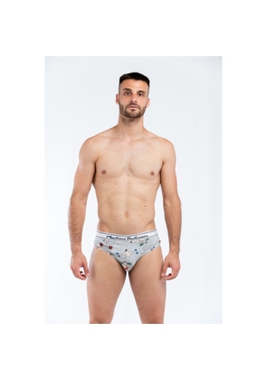 Moschino Gray Cotton Briefs - S
