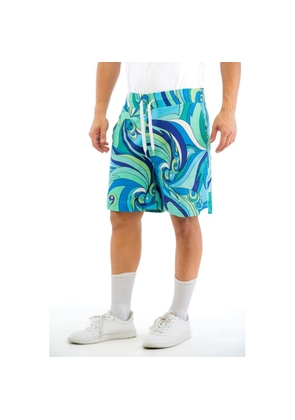 Moschino Multicolor Cotton Bermuda Shorts - S