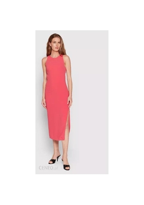 Patrizia Pepe Red Polyester Casual Dress - IT40