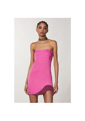 Patrizia Pepe Purple Polyester Casual Dress - IT40