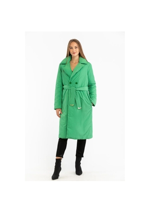 Patrizia Pepe Green Polyester Parka - IT40