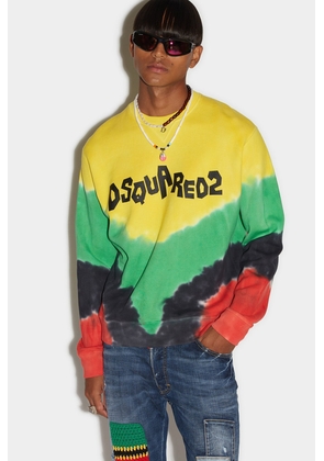 Dsquared² Multicolor Fibres Sweatshirt - 3XL