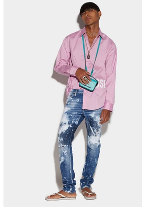Dsquared² Blue Fibres Slim Fit Jeans - 58