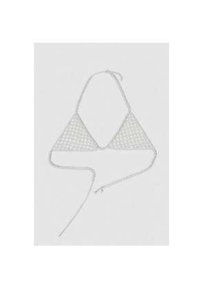 Patrizia Pepe White Copper Bra - One Size