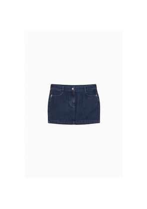 Patrizia Pepe Blue Denim Skirt - IT40