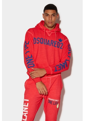 Dsquared² Red Fibres Sweatshirt - L