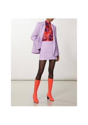 Patrizia Pepe Purple Polyester Mini Skirt - IT40