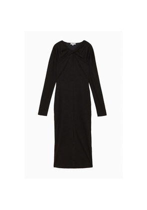 Patrizia Pepe Black Wool Casual Dress - XS