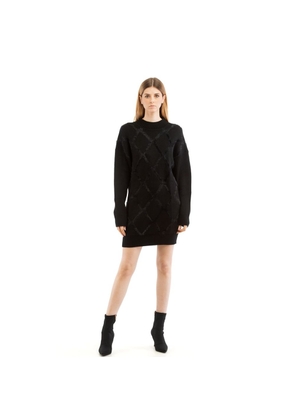 Patrizia Pepe Black Nylon Casual Dress - XS