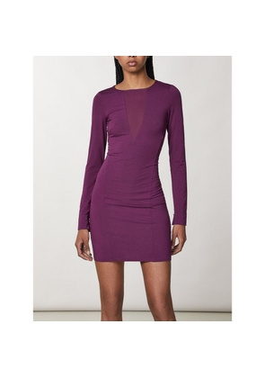 Patrizia Pepe Purple Viscose Casual Dress - II