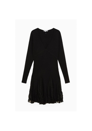 Patrizia Pepe Black Viscose Casual Dress - XS