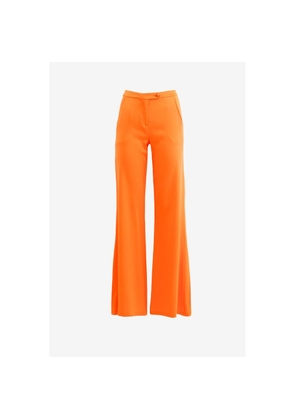 Patrizia Pepe Orange Viscose Casual Pants - IT42