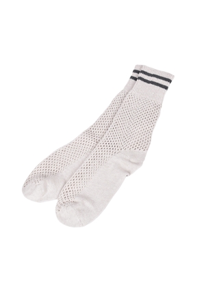 Brunello Cucinelli Beige Cotton Socks - M