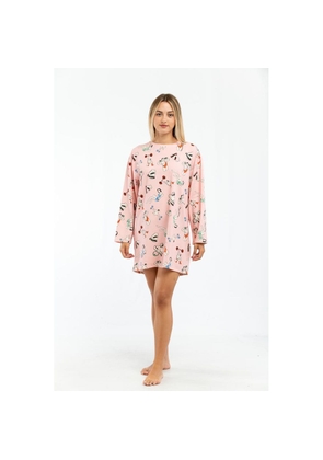 Moschino Pink Cotton Casual Dress - M