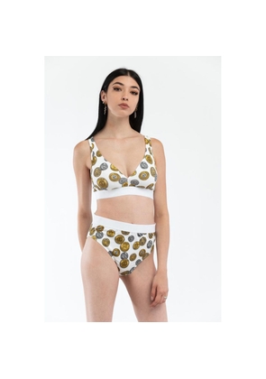 Moschino White Cotton Bra - S