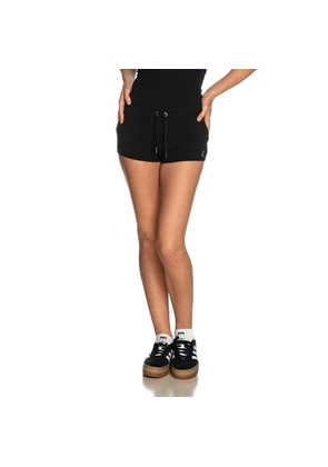 Juicy Couture Black Cotton Short And Mini Shorts - M