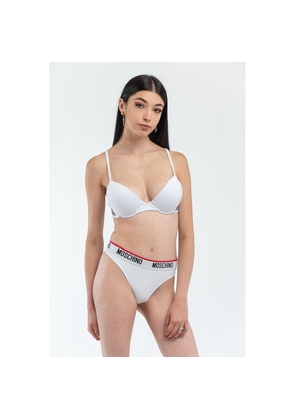 Moschino White Cotton Bra - I