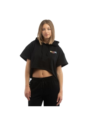 Moschino Black Cotton Sweatshirt - S