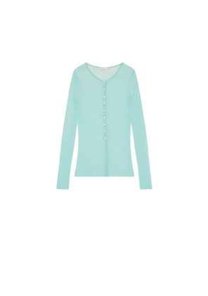 Patrizia Pepe Pink Wool Cardigan - XS