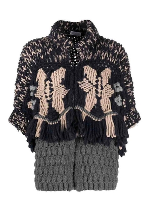 Brunello Cucinelli Bicolor Cashmere Sweater - S