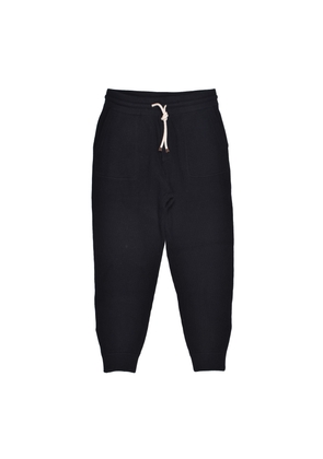 Brunello Cucinelli Black Cashmere Joggers (Workout Pants) - M
