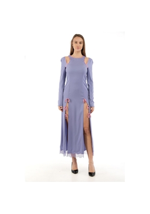 Moschino Multicolor Marabou Casual Dress - IT40