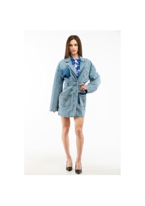 Moschino Multicolor Cotton Denim Jacket - S