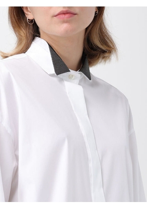Brunello Cucinelli White Cotton Shirt - L