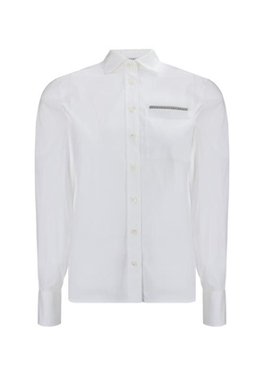 Brunello Cucinelli White Cotton Dress Shirt - XS