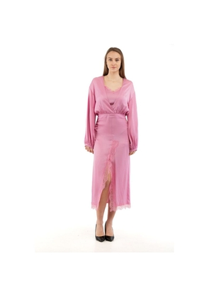 Moschino Multicolor Marabou Casual Dress - IT40