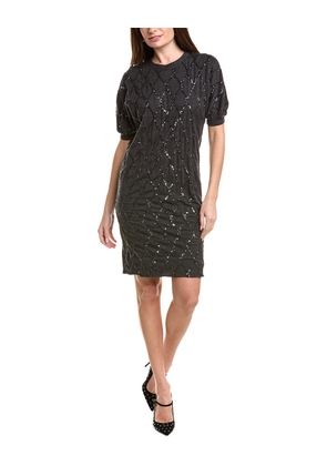 Brunello Cucinelli Gray Wool Casual Dress - XXL