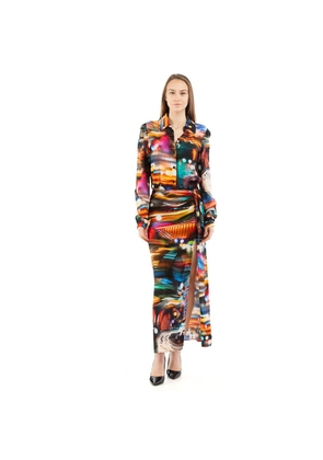 Moschino Multicolor Viscose Casual Dress - IT40