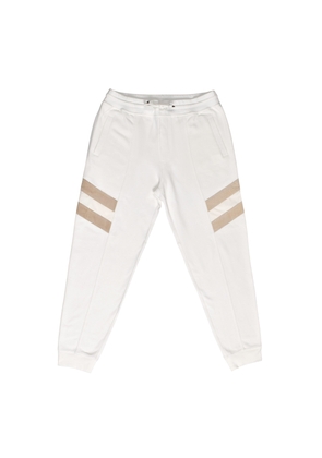 Brunello Cucinelli White Cotton Joggers (Workout Pants) - 2XL