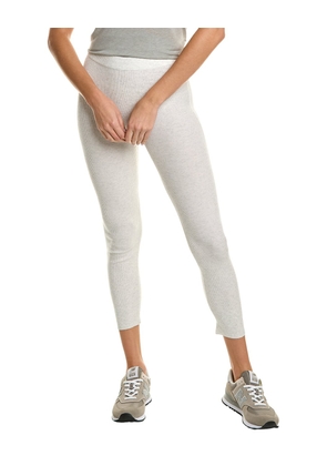 Brunello Cucinelli White Cashmere Leggings - M