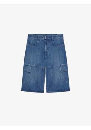 Givenchy Blue Denim Shorts - W30