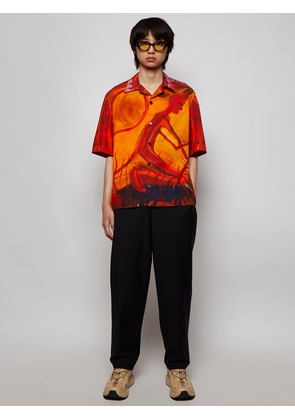 Givenchy Orange Fibres Pattern Shirt - 41