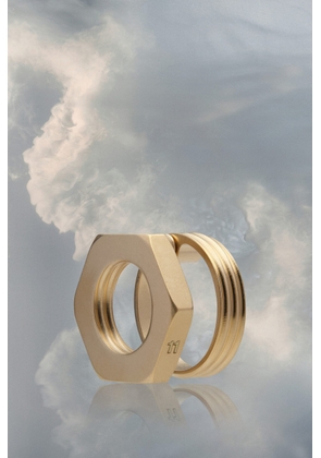 Maison Margiela Bronze Fibres Earrings - One Size