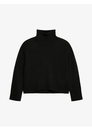 Givenchy Black Fibres Turtleneck - XXL