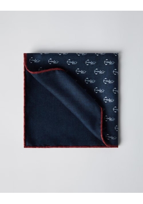 Brunello Cucinelli Bicolor Silk Pocket Square