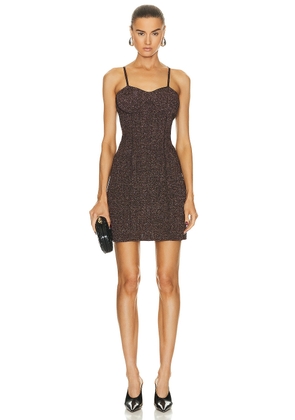 Givenchy Bronze Fibres Cocktail Dress - XS