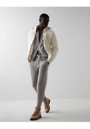 Brunello Cucinelli Bicolor Wool Joggers (Workout Pants) - 3XL
