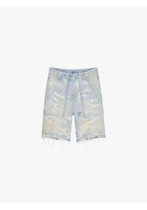 Givenchy Blue Denim Shorts - W26