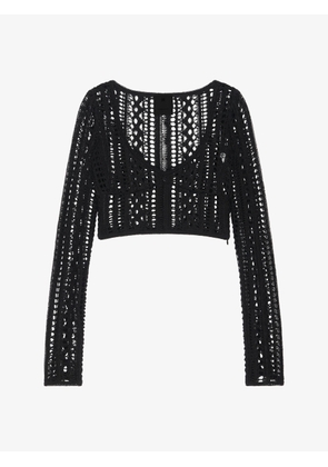 Givenchy Black Fibres Sweatshirt - L